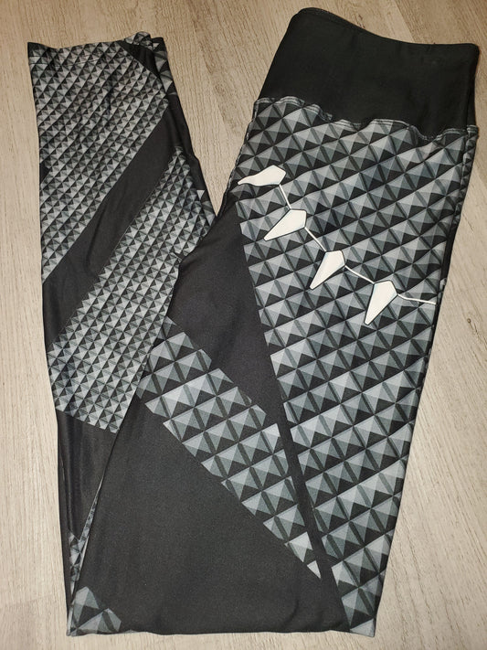 Black Panther Leggings, Yoga Band, Soft Material