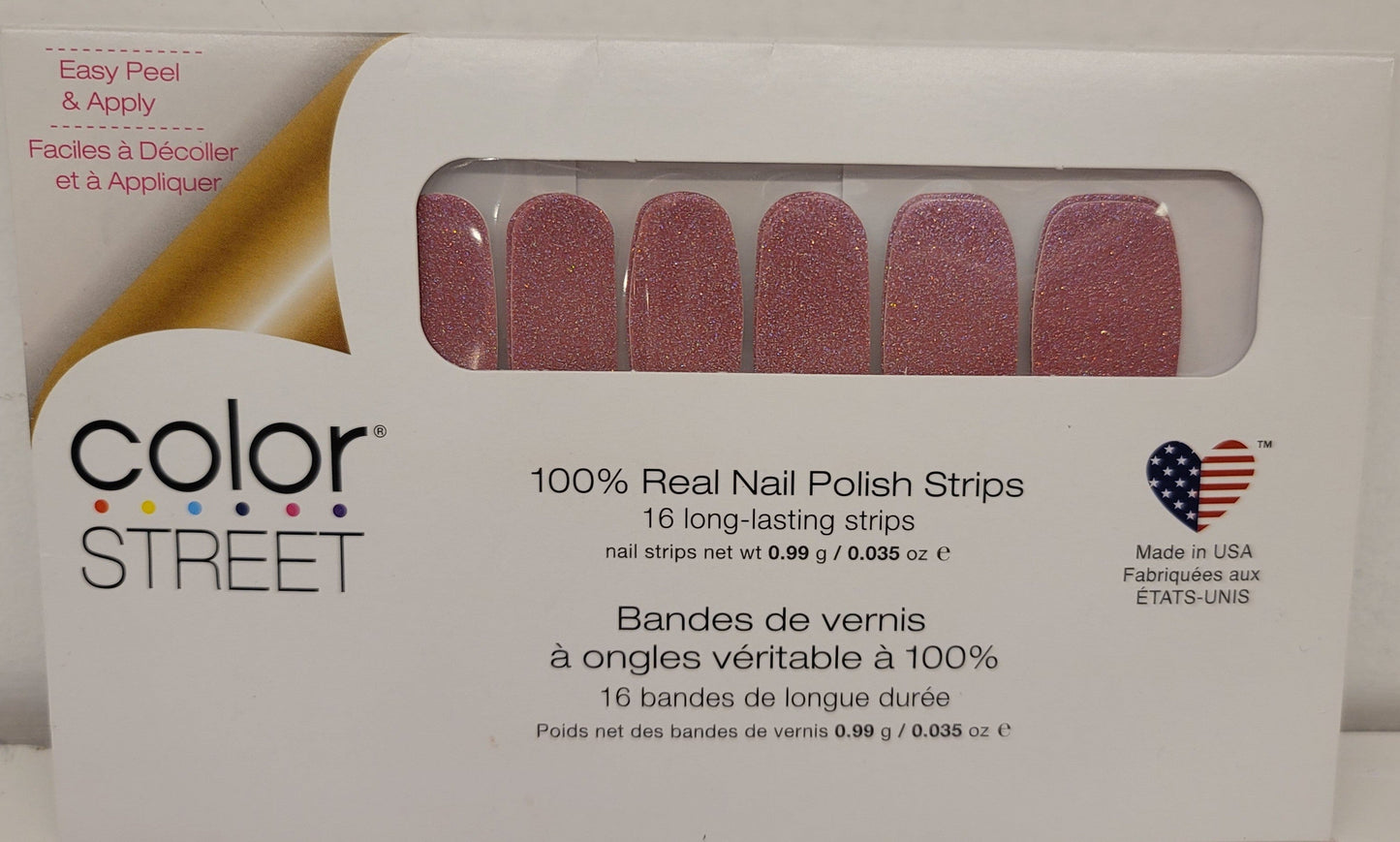 Color Street Nail Polish Strips, 3 design choices