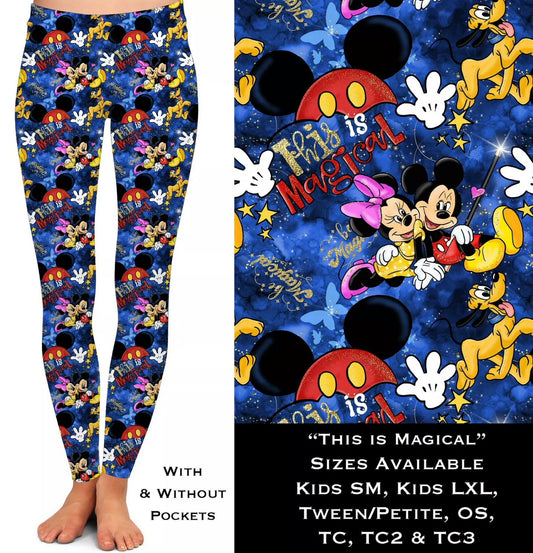 This is Magical Leggings with Pockets, Yoga Band