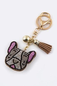 Purse Charm/ Key Chain Puppy Face