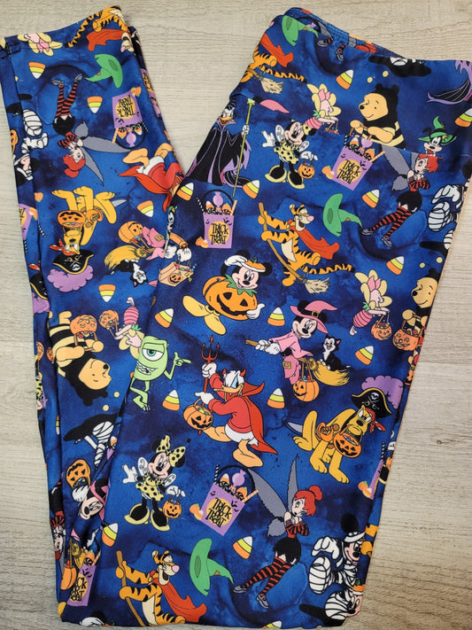 Fun Disney's Halloween, Yoga Band Leggings. Hyper Stretch and softness! Yoga Band.