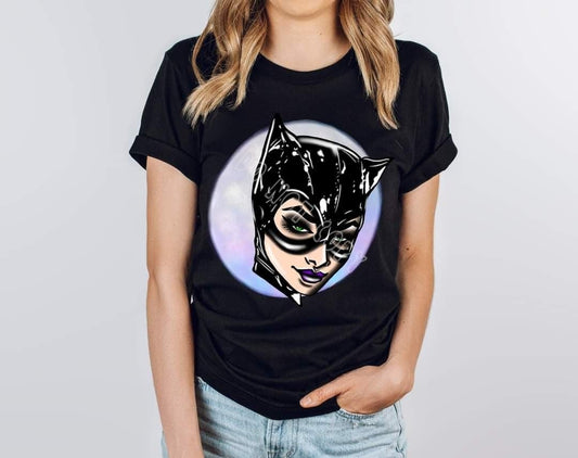 3X Unisex, Cat Woman, Custom Made Bella Canvas