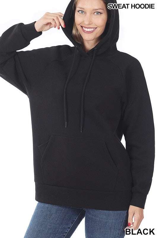 Hooded Lined Hoodie Sweatshirt. Thick and Warm. Variety of Colors.