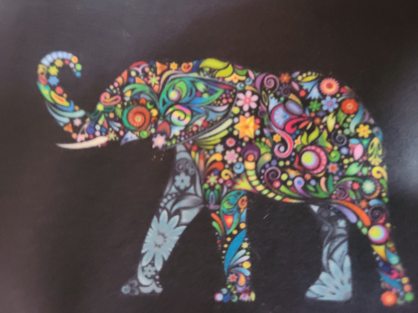 Boho Oriental Elephants Leggings. Yoga Band. Extra Soft and stretchy!