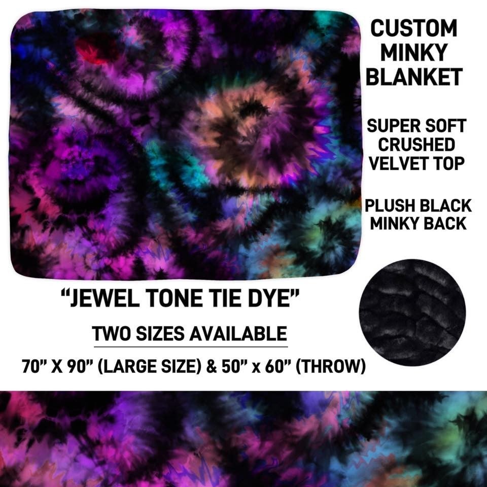 Custom Crushed Velvet Light Large Blankets 70" X 90" Extremely Soft and Comfy