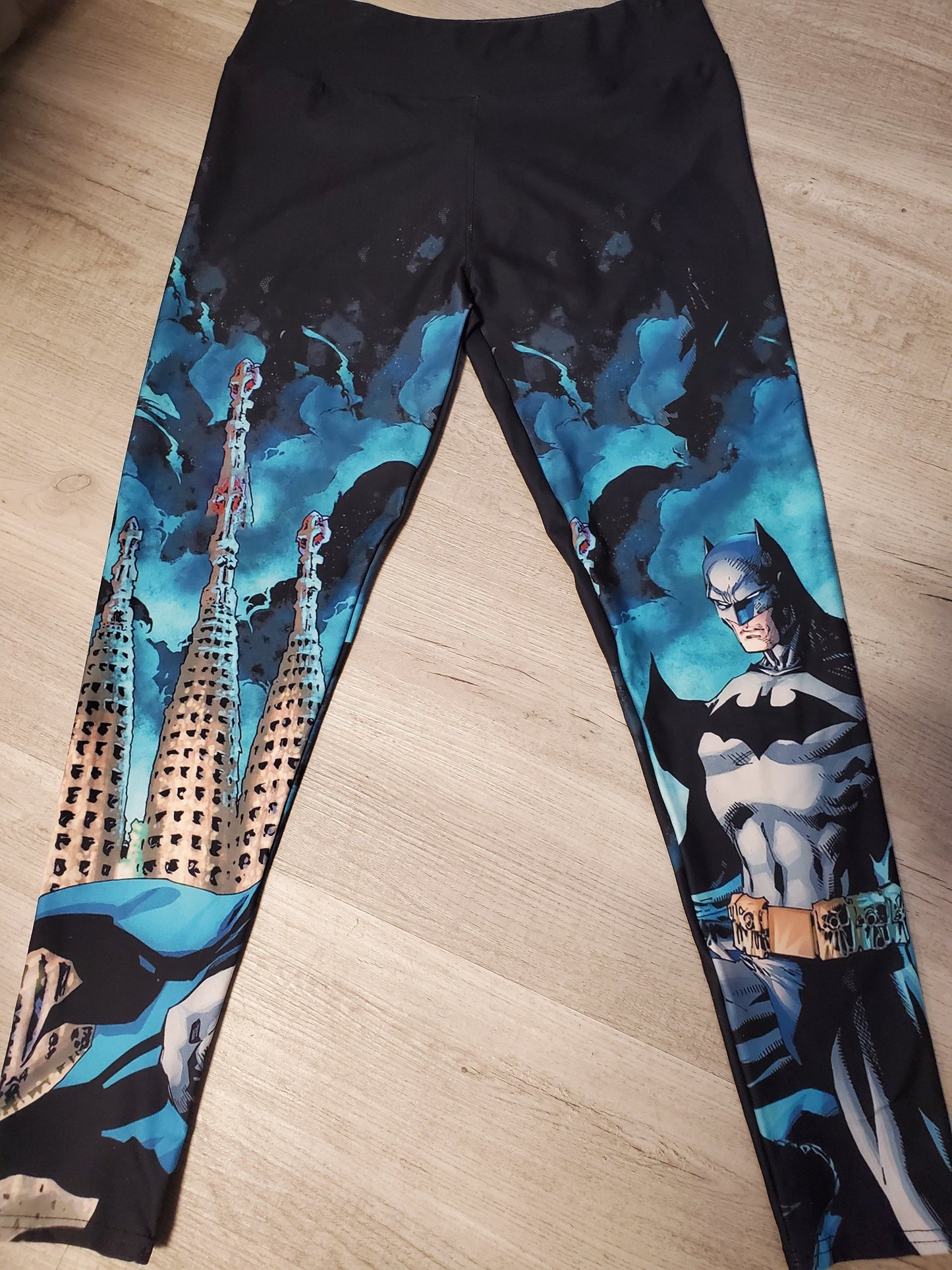 Batman Watch Over Leggings, Yoga Band, Soft Material